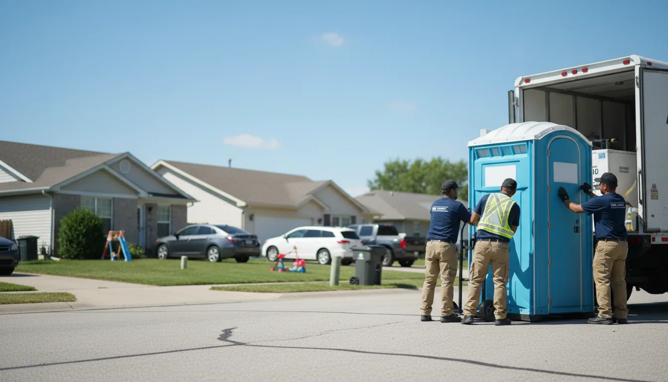 Standard Porta Potty Rentals in Logan, IL near me